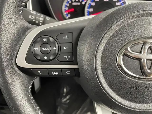 トヨタ ルーミー カスタムG 埼玉県 2022(令4)年 2.7万km ブラックマイカメタリック 純正９型ＤＡ　フルセグＴＶ　全方位カメラ　両側電動スライドドア　LED ヘッドライト　Bluetooth　ETC　前後ドライブレコーダー　アダプティブクルーズコントロール　スマートキー　衝突軽減