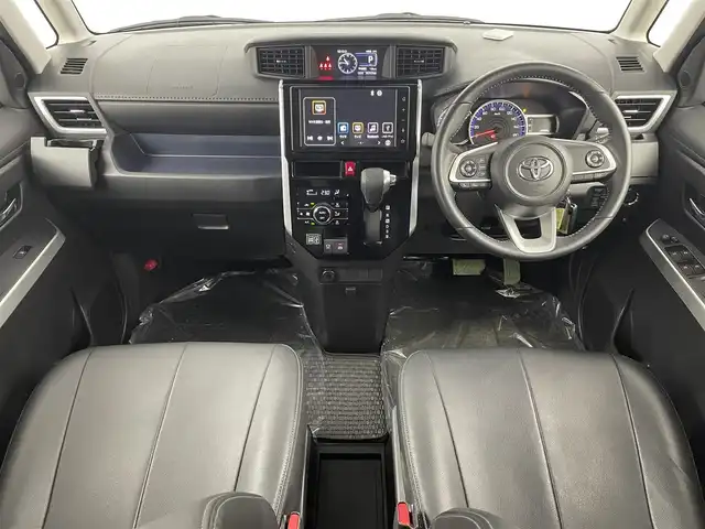 トヨタ ルーミー カスタムG 埼玉県 2022(令4)年 2.7万km ブラックマイカメタリック 純正９型ＤＡ　フルセグＴＶ　全方位カメラ　両側電動スライドドア　LED ヘッドライト　Bluetooth　ETC　前後ドライブレコーダー　アダプティブクルーズコントロール　スマートキー　衝突軽減