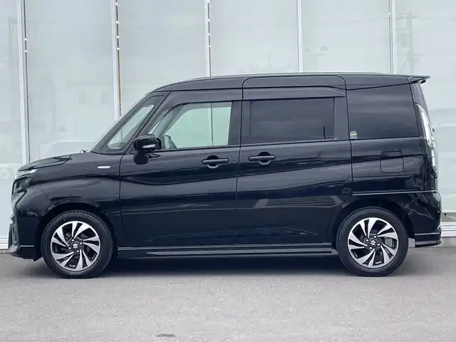 スズキ ソリオ 神奈川県 2021(令3)年 6万km スーパーブラックパール 純正ＳＤナビ　/フルセグＴＶ　/両側パワースライドドア　/全方位カメラ　/追従式クルーズコントロール　/前後ドライブレコーダー　/後方コーナーセンサー　/純正アルミホイール　/スマートキー　/ヘッドアップディスプレイ　/フォグランプ/リアサーキュレーター/衝突被害軽減システム
