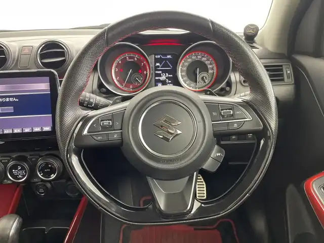 スズキ スイフト スポーツ セーフティPKG 三重県 2018(平30)年 4万km チャンピオンイエロー /禁煙車//社外10インチナビ/（ＣＤ.ＤＶＤ.ＢＴ.フルセグＴＶ）//バックカメラ//デュアルカメラブレーキサポート//レーンキープアシスト//レーダークルーズコントロール//ドライブレコーダー前後//パドルシフト//オートライト//スマートキー