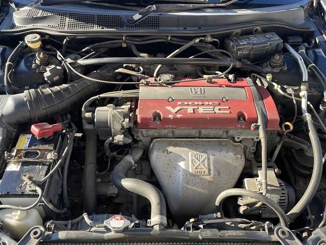 ホンダ アコード ユーロ R 千葉県 2000(平12)年 9.1万km ナイトホークブラックパール ５速マニュアル/ＲＥＣＡＲＯシート/ＨＩＤヘッドライト/オートエアコン/電動格納ミラー