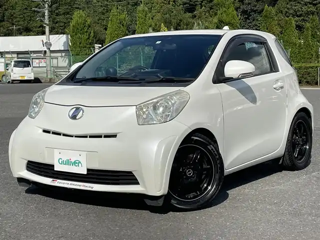 トヨタ ｉＱ GRMN 千葉県 2009(平21)年 6.6万km ホワイトパールクリスタルシャイン 100台限定車/純正レイズ製16AW/純正センター出しマフラー/社外ディスプレイオーディオ/社外バックカメラ/社外ドライブレコーダー/保証書/取扱説明書/スペアキー