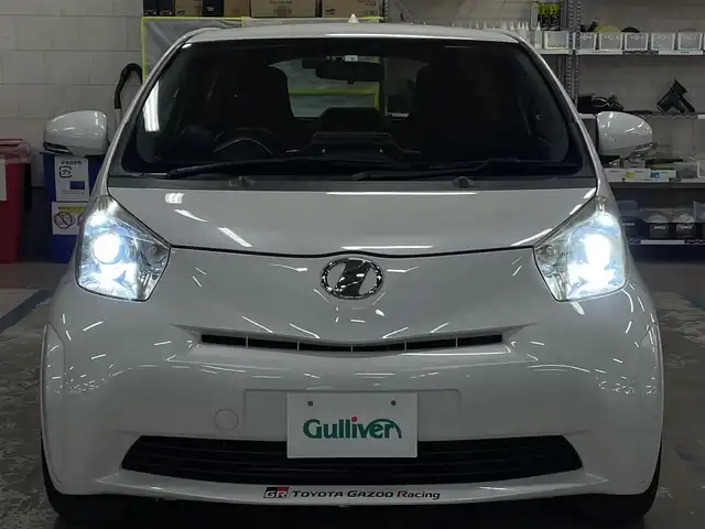 トヨタ ｉＱ GRMN 千葉県 2009(平21)年 6.6万km ホワイトパールクリスタルシャイン 100台限定車/純正レイズ製16AW/純正センター出しマフラー/社外ディスプレイオーディオ/社外バックカメラ/社外ドライブレコーダー/保証書/取扱説明書/スペアキー