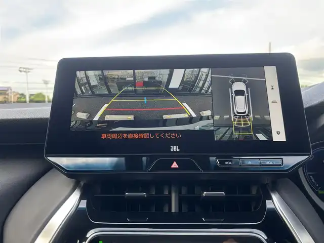 トヨタ ハリアー ハイブリッド Z レザーパッケージ 千葉県 2025(令7)年 0.2万km ブラック モデリスタエアロ(F/S/R)/調光パノラマルーフ/純正メーカーOP12.3インチディスプレイオーディオ/ナビキットあり/JBLプレミアムサウンドシステム/(フルセグTV/BT/FM/AM)/デジタルインナーミラー/全周囲カメラ/置くだけ充電/HUD/電動リアゲート/トヨタセーフティセンス/・レーンキープアシスト/・プリクラッシュセーフティ/・ハイビームアシスト/・レーダークルーズコントロール/ハーフレザーシート/ビルトインETC2.0/前後ドライブレコーダー/LEDオートヘッドライト/フォグランプ/ウィンカーミラー/電動格納ミラー/純正19インチAW/シートヒーター/エアシート/シートリフター/ステアリングヒーター/プッシュスタート/スマートキー