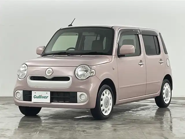 ダイハツ ミラ ココア X 福島県 2015(平27)年 6.8万km ムースピンクパール スマートキー/ベンチシート/ハロゲンライト/・ヘッドライトレベライザー/純正ラバーマット