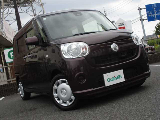 ダイハツ ムーヴ キャンバス X SA Ⅱ 岡山県 2017(平29)年 6.1万km プラムブラウンクリスタルマイカ 【 Smart Assist II 】/・衝突警報機能(対車両・対歩行者）/・衝突回避支援ブレーキ/・誤発進抑制（前方・後方）/・先行車お知らせ/・車線逸脱警報/**********************/ワンオーナー/社外ドライブレコーダー（フロント）/コーナーセンサー（フロント・リア）/オートライト/社外ＬＥＤ/純正フロアマット/スマートキー2個