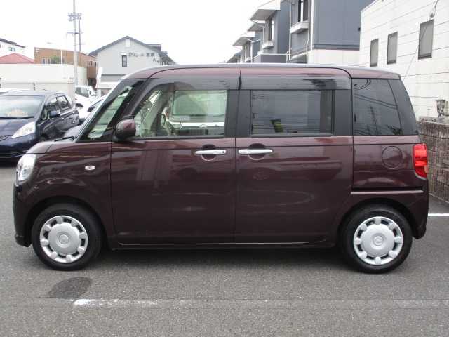 ダイハツ ムーヴ キャンバス X SA Ⅱ 岡山県 2017(平29)年 6.1万km プラムブラウンクリスタルマイカ 【 Smart Assist II 】/・衝突警報機能(対車両・対歩行者）/・衝突回避支援ブレーキ/・誤発進抑制（前方・後方）/・先行車お知らせ/・車線逸脱警報/**********************/ワンオーナー/社外ドライブレコーダー（フロント）/コーナーセンサー（フロント・リア）/オートライト/社外ＬＥＤ/純正フロアマット/スマートキー2個