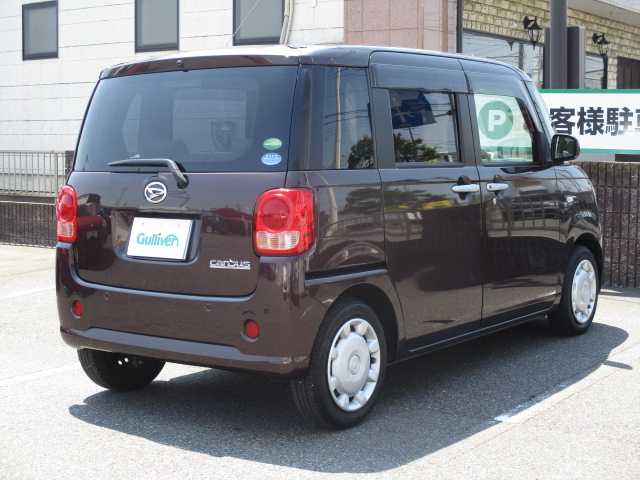 ダイハツ ムーヴ キャンバス X SA Ⅱ 岡山県 2017(平29)年 6.1万km プラムブラウンクリスタルマイカ 【 Smart Assist II 】/・衝突警報機能(対車両・対歩行者）/・衝突回避支援ブレーキ/・誤発進抑制（前方・後方）/・先行車お知らせ/・車線逸脱警報/**********************/ワンオーナー/社外ドライブレコーダー（フロント）/コーナーセンサー（フロント・リア）/オートライト/社外ＬＥＤ/純正フロアマット/スマートキー2個