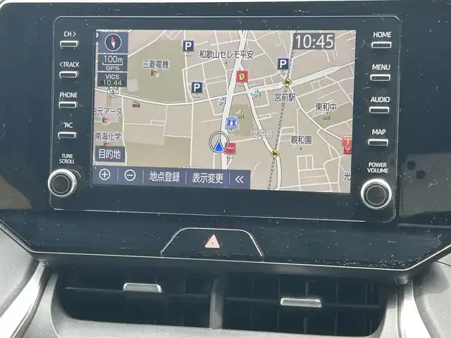 トヨタ ハリアー G 和歌山県 2021(令3)年 9万km ホワイトパールクリスタルシャイン 純正ナビ＜フルセグTV/BT/FM/AM/USB/AUX＞/電動リアゲート/デジタルインナーミラー/バックカメラ/ETC/MODELLISTAエアロパーツ/D席パワーシート/ブラインドスポットモニター/レーダークルーズ/レーントレーシングアシスト/プリクラッシュセーフティ/クリアランスソナー/純正アルミホイール/純正フロアマット/純正ドアバイザー/社外レーダー/スマートキー