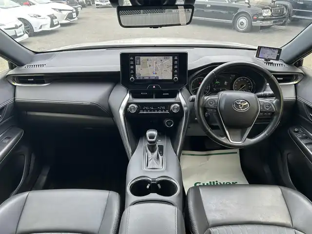 トヨタ ハリアー G 和歌山県 2021(令3)年 9万km ホワイトパールクリスタルシャイン 純正ナビ＜フルセグTV/BT/FM/AM/USB/AUX＞/電動リアゲート/デジタルインナーミラー/バックカメラ/ETC/MODELLISTAエアロパーツ/D席パワーシート/ブラインドスポットモニター/レーダークルーズ/レーントレーシングアシスト/プリクラッシュセーフティ/クリアランスソナー/純正アルミホイール/純正フロアマット/純正ドアバイザー/社外レーダー/スマートキー