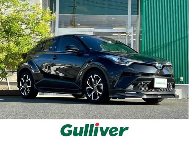 トヨタ Ｃ－ＨＲ G 岡山県 2019(令1)年 11.6万km ブラックマイカ 社外ナビ/フルセグTV、CD、DVD、Bluetooth、AM、FM/ＴＲＤフルエアロ/純正ＡＷ18inch/純正フロアマット/前席シートヒーター/前後カメラ/前後ドライブレコーダー/クルーズコントロール/プッシュスタート/ETC/ワンオーナー/横滑り防止/盗難防止/オートライト/オートマチックハイビーム