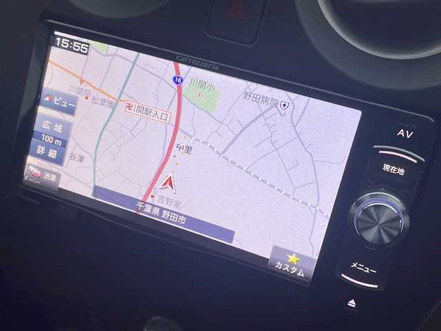 日産 ノート X FOUR 福島県 2015(平27)年 8.9万km ダークメタルグレー 4WD ワンオーナー ナビ フルセグTV バック全方位カメラミラー連動 衝突軽減ブレーキ レーンキープアシスト 横滑り防止 ETC 社外アルミホイール スマートキー