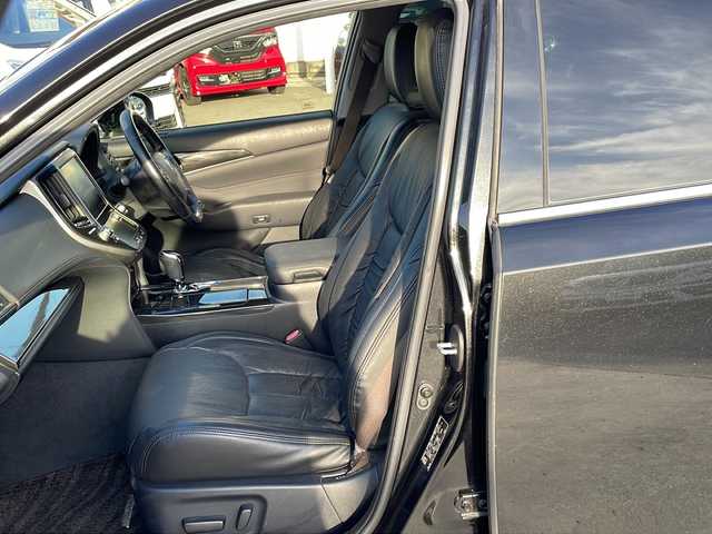 トヨタ クラウン ハイブリッド アスリートS 徳島県 2013(平25)年 14.5万km プレシャスブラックパール 純正8型HDDナビ/（Bluetooth/HDD/CD/DVD/FM/AM）/バックカメラ/スイングフラップAAC/メモリ付パワーシート/シートヒーター/純正18インチアルミホイール/HIDヘッドライト/プッシュスタート/スマートキー