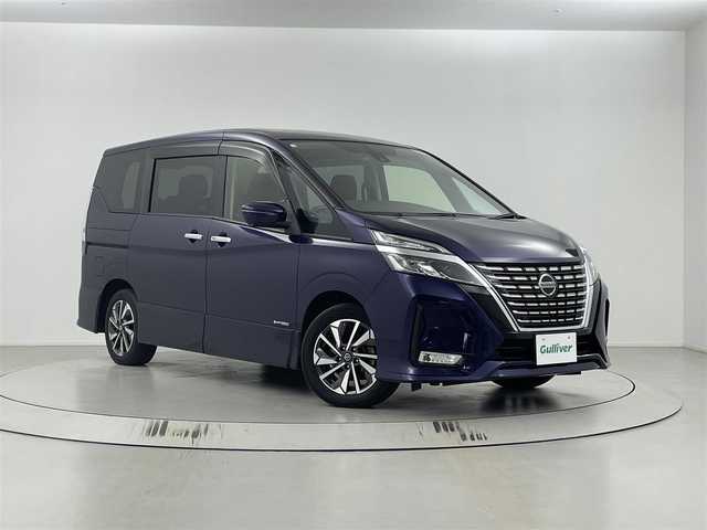 日産 セレナ ハイウェイスター 埼玉県 2020(令2)年 5万km アズライトブルー 純正9インチナビ/全方位カメラ/前方ドライブレコーダー/ETC/プロパイロット/ブラインドスポットモニター/駐車支援システム/標識認識機能/衝突軽減ブレーキ/アイドリングストップ/電子パーキングシステム/オートブレーキホールド/ロールサンシェード/両側パワースライドドア/フロントフォグランプ/純正フロアマット/純正ドアバイザー/純正16インチアルミホイール