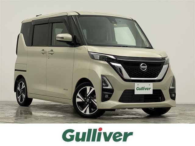 日産 ルークス HWS Gターボ プロパイロットED 宮城県 2020(令2)年 3.4万km フローズンバニラパール 両側パワースライドドア/純正9インチナビ/(AM/FM/iPod/SD/USB/BT/TV/CD/DVD)/全方位カメラ/前後ドライブレコーダー/レーダークルーズコントロール/ハーフレザー/エマージェンシーブレーキ/プロパイロット/プッシュスタート/スマートキー/スペアキー/オートライト/フォグランプ/ドアバイザー/純正フロアマット/純正15インチアルミホイール