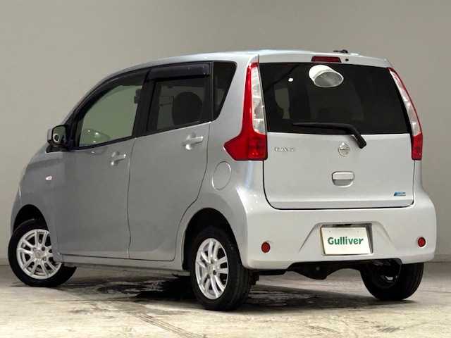 日産 デイズ S 宮城県 2014(平26)年 9.9万km クールシルバー ４WD/CDオーディオ/FM/AM/AUX/ETC/エンジンスターター/前後ドライブレコーダー/レーダー探知機/シートヒーター/ドアバイザー/アイドリングストップ/社外アルミホイール/ヘッドライトレベライザー/電動格納ミラー/ドリンクホルダー/ACエアコン