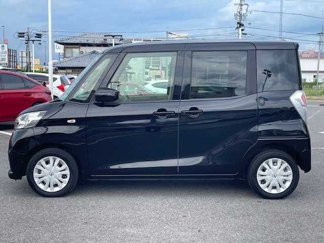 日産 デイズ ルークス X 長崎県 2018(平30)年 7.4万km ブラック プッシュスタート/純正メモリーナビ/CD/DVD/BT/フルセグTV/アラウンドビューモニター/エマージェンシーブレーキ/ナビ連動ドライブレコーダー/ETC