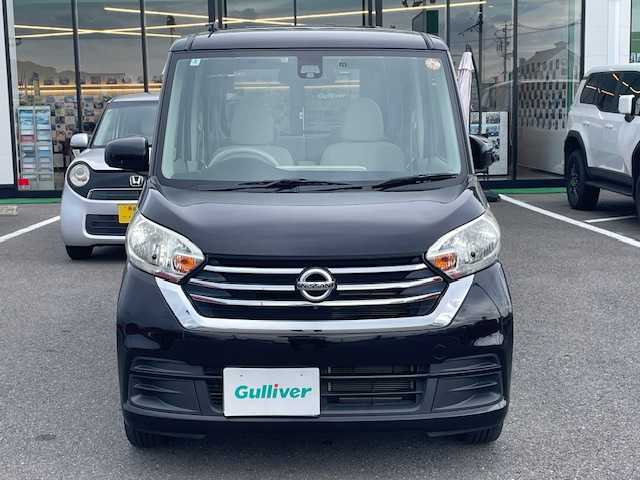 日産 デイズ ルークス X 長崎県 2018(平30)年 7.4万km ブラック プッシュスタート/純正メモリーナビ/CD/DVD/BT/フルセグTV/アラウンドビューモニター/エマージェンシーブレーキ/ナビ連動ドライブレコーダー/ETC