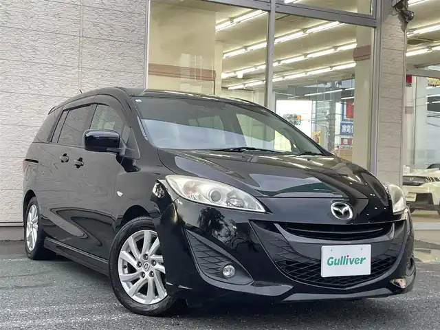 マツダ プレマシー 20S 埼玉県 2011(平23)年 9.9万km ブリリアントブラック /社外メモリナビ//ワンセグTV//バックカメラ//CD&DVD再生//両側パワースライドドア//ETC//スマートキーx2//Wエアバッグ//ABS//横滑り防止装置//革巻きステアリング//ステアリングオーディオリモコン//オートライト//Fフォグランプ//プライバシーガラス//ドアバイザー//純正16インチAW//取扱説明書//ナビ取説