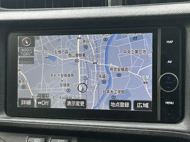 トヨタ アクア G 福島県 2013(平25)年 3.9万km ライムホワイトパールクリスタルシャイン 純正ナビゲーション/バックカメラ/ETC/前席シートヒーター/ステアリングリモコン/LEDオートライト/アイドリングストップ/純正フロアマット/ドアバイザー