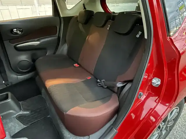 日産 ノート e－パワーオーテック 大阪府 2017(平29)年 0.7万km ガーネットレッド 【ノートオーテック e-POWER モード・プレミア ブラックコンビ】  /ワンオーナー/純正ナビ【MM316D-W】/　FM/AM/フルセグTV/Bluetooth/CD/DVD/デジタルインナーミラー/アラウンドビューモニター/前：ナビ連動型ドライブレコーダー/後：社外ドライブレコーダー【HDR-102】/AUTECH 15インチアルミホイール/エマージェンシーブレーキ/車線逸脱警報/車両接近通報機能/記録簿：R2/4/6年分あり