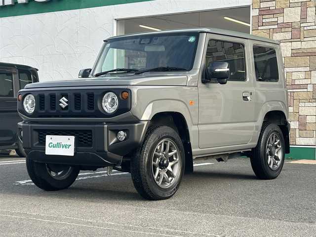 スズキ ジムニー XC 鳥取県 2021(令3)年 3.1万km ミディアムグレー ナビ Bluetooth/TV/CD/SD/クルーズコントロール　/ドライブレコーダー　/ＥＴＣ　/シートヒーター　/衝突被害軽減システム　/レーンキープアシスト　/ダウンヒルアシスト　/横滑り防止システム/4WD/ＬＥＤヘッドライト　/フォグランプ/純正フロアマット
