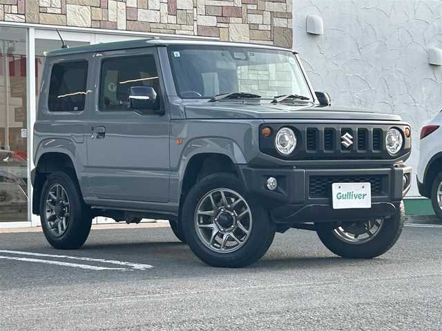 スズキ ジムニー XC 鳥取県 2021(令3)年 3.1万km ミディアムグレー ナビ Bluetooth/TV/CD/SD/クルーズコントロール　/ドライブレコーダー　/ＥＴＣ　/シートヒーター　/衝突被害軽減システム　/レーンキープアシスト　/ダウンヒルアシスト　/横滑り防止システム/4WD/ＬＥＤヘッドライト　/フォグランプ/純正フロアマット