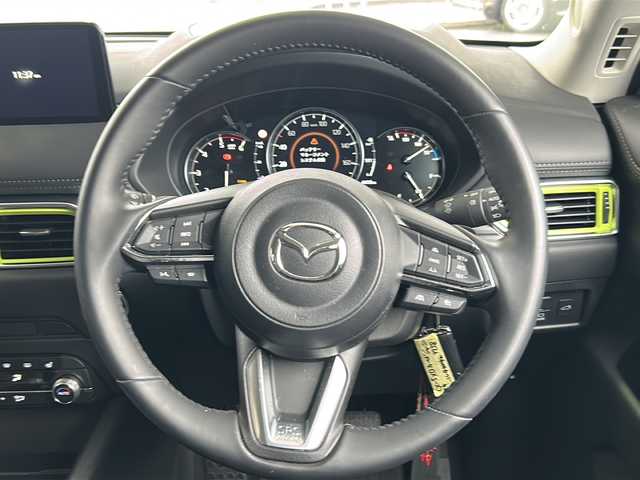 マツダ ＣＸ－５ XD フィールドジャーニー 京都府 2022(令4)年 0.5万km スノーフレイクホワイトパールマイカ ワンオーナー/純正コネクトナビ /フルセグ /i-ACTIVSENSE /（クルーズコントロール、走行中・後退時衝突軽減、誤発進制、御、左右接近物検知）/全方位カメラ　/前後コーナーセンサー /ターボ /ルーフキャリア 　/電動リアゲート /LEDライト /運転席パワーシート /パドルシフト　/前後ドラレコ/全席シートヒーター/アイドリングストップ/純正ETC/盗難防止装置