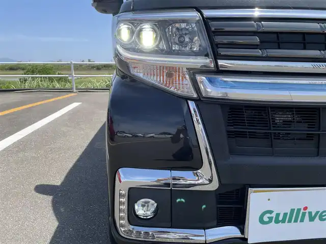 ダイハツ タント カスタムRSトップED VS SAⅢ 佐賀県 2019(平31)年 9.2万km ブラックマイカメタリック ワンオーナー/純正８インチナビ/フルセグTV/・CD/DVD/SD/USB/HDMI/Bluetooth/パノラマモニター/ETC/両側パワースライドドア/D席シートヒーター/ISOFIX対応/後席用サイドサンシェード/革巻きステアリング/ステアリングリモコン/オートマチックハイビーム/純正LEDヘッドライト/純正LEDフォグライト/純正15インチアルミホイール/純正フロアマット/純正ドアバイザ―/新車保証書/取扱説明書/車線逸脱警報/衝突軽減ブレーキ