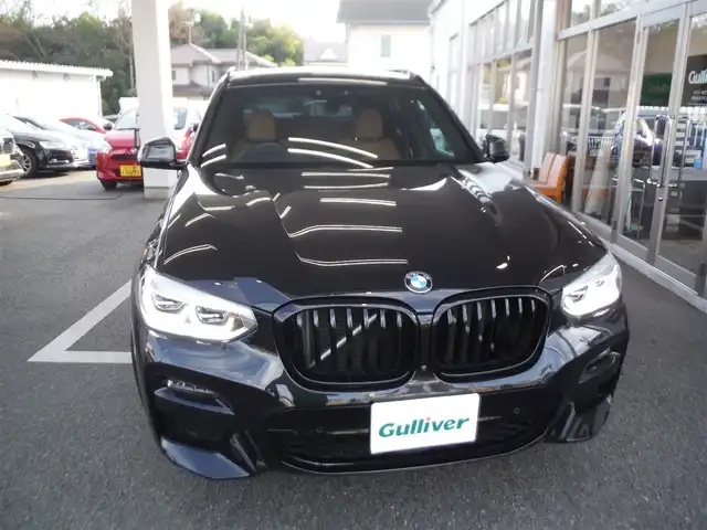 ＢＭＷ Ｘ３ ミッドナイトエディション 東京都 2020(令2)年 1.9万km サファイアブラックP 130台限定車ミッドナイトED/保証書・取説あり/純正ナビ・TV（走行中可）/　BLUETOOTH・2.0ETC/　ハーマンカードンスピーカー/　全方位カメラ/コニャックレザーシート/　前席Pシート/　全席シートヒーター/インテリジェンスセーフティ/　HUD・BSM・レーダークルーズ/　前後PDC・レーンキープアシスト/パワーバックドア/アンビエントライト/専用20インチAW/カーボンミラー/LEDヘッドライト/スマートキー×2個
