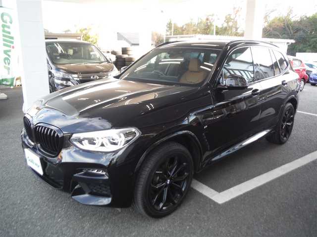 ＢＭＷ Ｘ３ ミッドナイトエディション 東京都 2020(令2)年 1.9万km サファイアブラックP 130台限定車ミッドナイトED/保証書・取説あり/純正ナビ・TV（走行中可）/　BLUETOOTH・2.0ETC/　ハーマンカードンスピーカー/　全方位カメラ/コニャックレザーシート/　前席Pシート/　全席シートヒーター/インテリジェンスセーフティ/　HUD・BSM・レーダークルーズ/　前後PDC・レーンキープアシスト/パワーバックドア/アンビエントライト/専用20インチAW/カーボンミラー/LEDヘッドライト/スマートキー×2個