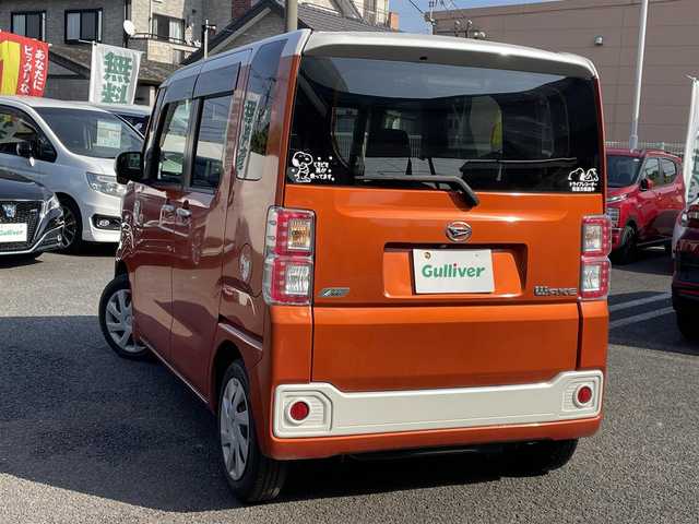 ダイハツ ウェイク L SA 大分県 2014(平26)年 8.7万km パールホワイトⅢ/トニコオレンジメタリック 2トーン 〇社外HDDナビ（AVIC-MRZ099）/　CD/DVD/MSV/BT/フルセグ/〇バックカメラ/〇ETC/〇片側パワースライドドア/〇スマートキー/〇エンジンプッシュスタート/〇電動格納ミラー/〇横滑り防止/〇ECOIDLE/〇スマートアシスト/〇フロアマット/〇ドアバイザー/〇プライバシーガラス/〇保証書/〇取扱説明書