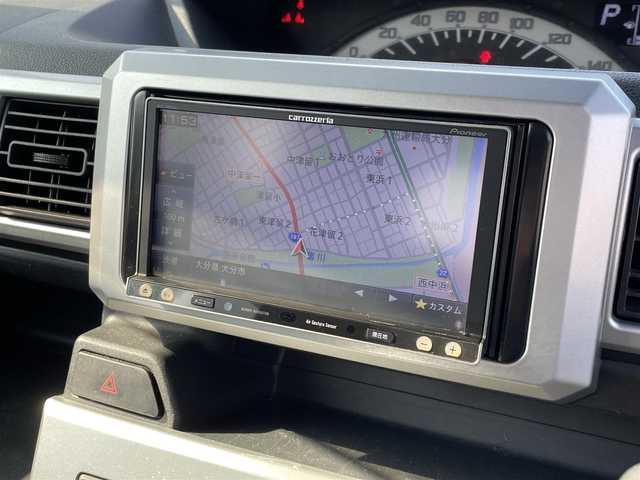 ダイハツ ウェイク L SA 大分県 2014(平26)年 8.7万km パールホワイトⅢ/トニコオレンジメタリック 2トーン 〇社外HDDナビ（AVIC-MRZ099）/　CD/DVD/MSV/BT/フルセグ/〇バックカメラ/〇ETC/〇片側パワースライドドア/〇スマートキー/〇エンジンプッシュスタート/〇電動格納ミラー/〇横滑り防止/〇ECOIDLE/〇スマートアシスト/〇フロアマット/〇ドアバイザー/〇プライバシーガラス/〇保証書/〇取扱説明書