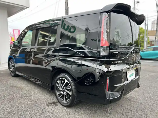 ホンダ ステップワゴン スパーダ クールスピリット 愛知県 2017(平29)年 7.6万km プレミアムスパークルブラックパール ワンオーナー/純正ナビ/フルセグテレビ/Bluetooth/クルコン/シートヒーター　D席助手席/ビルトインETC/純正アルミホイール/両側パワースライドドア/LKAS車線維持支援システム/CMBS衝突軽減ブレーキ/パドルシフト/ドアバイザー/純正マット/取説、保証書、スペアキー