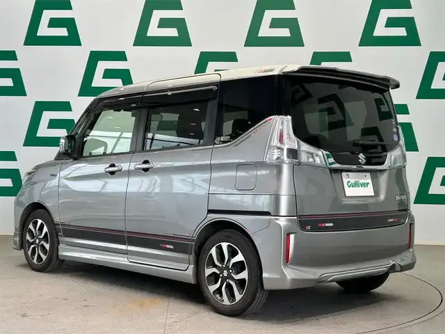 スズキ ソリオ バンディット HV SV 鹿児島県 2019(平31)年 3.5万km プレミアムシルバーメタリック ナビ　/Ｂｌｕｅｔｏｏｔｈ　/バックカメラ　/シートヒーター　/フルセグＴＶ　/プッシュスタート　/スマートキー/ＬＥＤヘッドライト　/純正アルミ　/パワーステアリング　/パワーウィンドウ　/ウォークスルー　/両側パワスラ/ETC/横滑り防止/オートライト/衝突軽減システム
