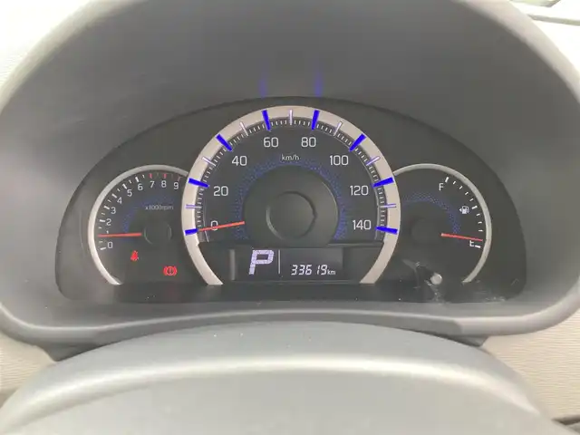 スズキ ワゴンＲ FX 鳥取県 2015(平27)年 3.4万km パールホワイト 社外オーディオ/CD/AUX/USB/ETC/運転席シートヒーター/社外14インチアルミホイール/アイドリングストップ/電動格納ミラー/キーレスキー/フロアマット/ドアバイザー/スペアキー/保証書・取扱説明書