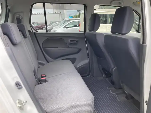 スズキ ワゴンＲ FX 鳥取県 2015(平27)年 3.4万km パールホワイト 社外オーディオ/CD/AUX/USB/ETC/運転席シートヒーター/社外14インチアルミホイール/アイドリングストップ/電動格納ミラー/キーレスキー/フロアマット/ドアバイザー/スペアキー/保証書・取扱説明書
