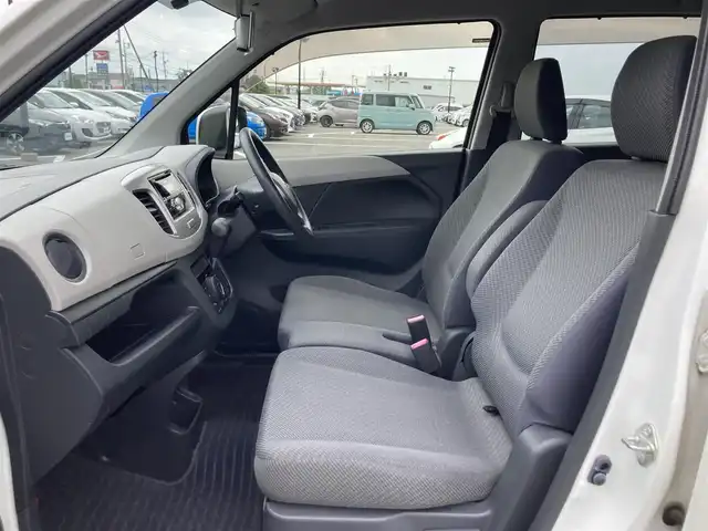 スズキ ワゴンＲ FX 鳥取県 2015(平27)年 3.4万km パールホワイト 社外オーディオ/CD/AUX/USB/ETC/運転席シートヒーター/社外14インチアルミホイール/アイドリングストップ/電動格納ミラー/キーレスキー/フロアマット/ドアバイザー/スペアキー/保証書・取扱説明書