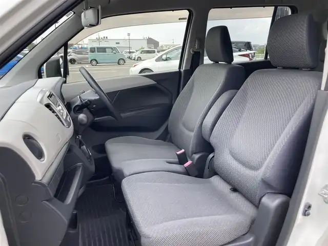 スズキ ワゴンＲ FX 鳥取県 2015(平27)年 3.4万km パールホワイト 社外オーディオ/CD/AUX/USB/ETC/運転席シートヒーター/社外14インチアルミホイール/アイドリングストップ/電動格納ミラー/キーレスキー/フロアマット/ドアバイザー/スペアキー/保証書・取扱説明書