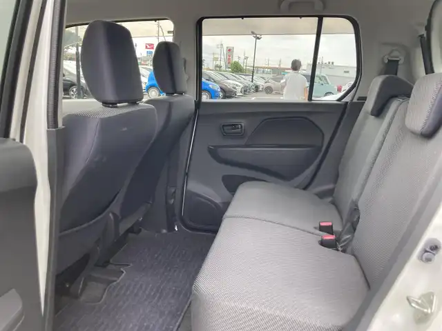 スズキ ワゴンＲ FX 鳥取県 2015(平27)年 3.4万km パールホワイト 社外オーディオ/CD/AUX/USB/ETC/運転席シートヒーター/社外14インチアルミホイール/アイドリングストップ/電動格納ミラー/キーレスキー/フロアマット/ドアバイザー/スペアキー/保証書・取扱説明書