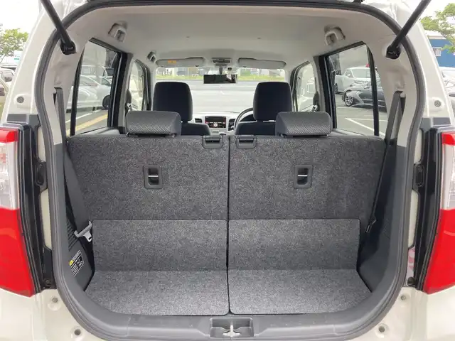 スズキ ワゴンＲ FX 鳥取県 2015(平27)年 3.4万km パールホワイト 社外オーディオ/CD/AUX/USB/ETC/運転席シートヒーター/社外14インチアルミホイール/アイドリングストップ/電動格納ミラー/キーレスキー/フロアマット/ドアバイザー/スペアキー/保証書・取扱説明書