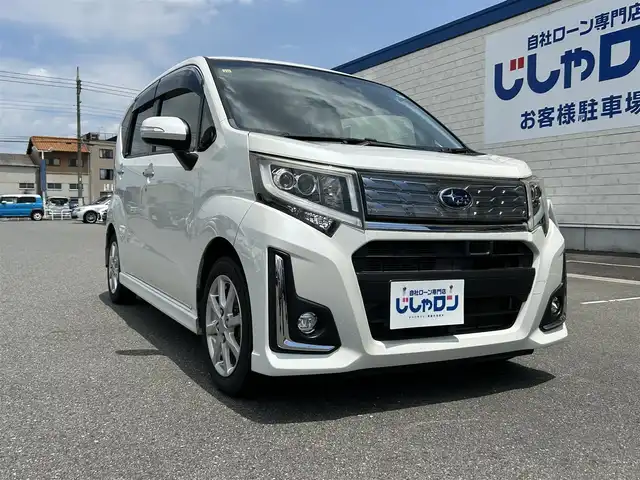 スバル ステラ カスタム R スマートアシスト 群馬県 2016(平28)年 11.4万km パールホワイトⅢ (株)IDOMが運営する【じしゃロン伊勢崎店】の自社ローン専用車両になりますこちらは現金またはオートローンご利用時の価格です。自社ローンご希望の方は別途その旨お申付け下さい/スマートアシスト/社外メモリーナビゲーション/CD/DVD/SD/USB/BT/DTV/オートライト/フォグライト/アイドリングストップ/ドアバイザー/純正フロアマット