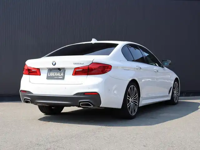 ＢＭＷ ５２３ｄ Mスポーツ 静岡県 2018(平30)年 3.6万km 白 純正ナビ/フルセグTV/ACC/LKA/BSM/HUD/360°カメラ/パドルシフト/ドラレコ前後(ZDR-015)/ワイヤレス充電/ディスプレイキー