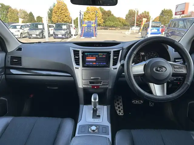 スバル レガシィ ツーリングワゴン 2．5iアイサイト 栃木県 2012(平24)年 9.3万km クリスタルブラックシリカ アイサイト/純正HDDナビ/フルセグTV/DVD/Bluetooth/USB/ドライブレコーダー/全車速追従レーダークルーズコントロール/車線逸脱/ふらつき警報/ハーフレザーシート/パワーシート/スマートキー/スペアキー/プッシュEgスタート/HIDオートライト/フォグランプ/社外AW＋スタッドレスタイヤ積込/純正17インチAW/SIドライブ/トノカバー/サイド/カーテンエアバッグ/保証書/取説