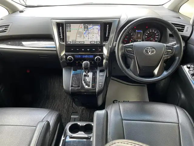 トヨタ アルファード S Aパッケージ 和歌山県 2018(平30)年 4.7万km ホワイトパールクリスタルシャイン ワンオーナー/ディーラー純正ナビ　NSZN-Z66T/（フルセグTV/Bluetooth/CD/DVD/AM/FM/SD/SDREC）/サンルーフ/フリップダウンモニター/レザー調シートカバー/LTA/PCS/RSA/nanoe/ドラレコ/純正フロアマット/純正ドアバイザー/取扱説明書/保証書/スペアキー×１