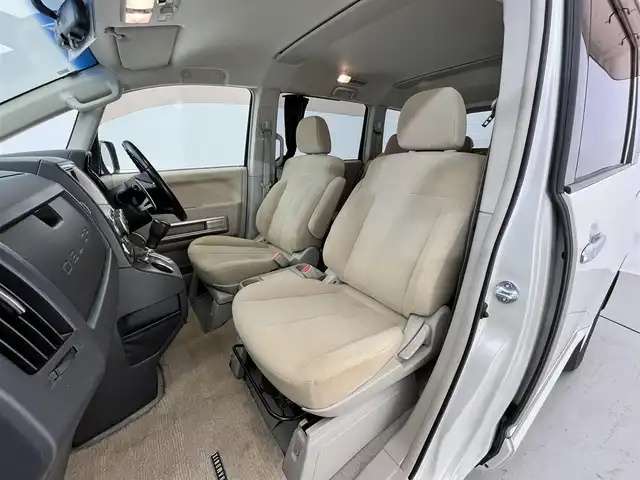 三菱 デリカＤ：５ シャモニー 滋賀県 2008(平20)年 6万km ウォームホワイトパール 純正ナビ/【CD/DVD/フルセグTV】/バックカメラ/サイドカメラ/ETC/両側パワースライドドア/シートヒーター/パワーシート/クルーズコントロール/HIDヘッドライト/オートライト/パドルシフト/オートエアコン