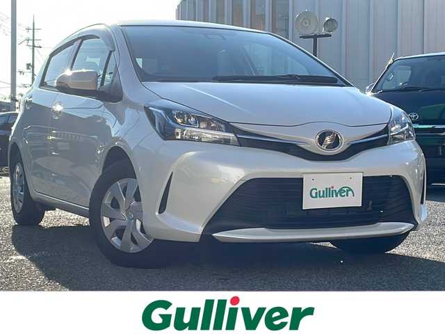 トヨタ ヴィッツ 1.3F LEDエディション 大阪府 2016(平28)年 0.7万km ホワイトパールクリスタルシャイン ワンオーナー/純正SDナビ/・CD/FM/AM/Bluetooth/・フルセグテレビ/ETC/バックカメラ/衝突軽減ブレーキ/盗難防止装置/ステアリングリモコン/LEDヘッドライト/オートライト/スマートキー/プッシュスタート/12V電源/純正フロアマット/取扱説明書/保証書