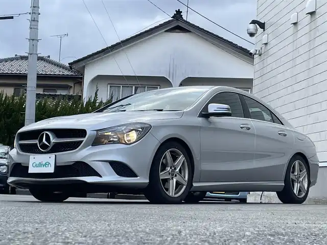 メルセデス・ベンツ ＣＬＡ１８０ 山形県 2015(平27)年 6.1万km ポーラシルバー ワンオーナー/純正メーカーナビ/バックカメラ/フルセグTV/アクティブブレーキアシスト/アテンションブレーキアシスト/パドルシフト/LEDヘッドライト/スマートキー/プッシュスタートボタン/ETC/保証書/取扱説明書/純正アルミ夏タイヤ車載