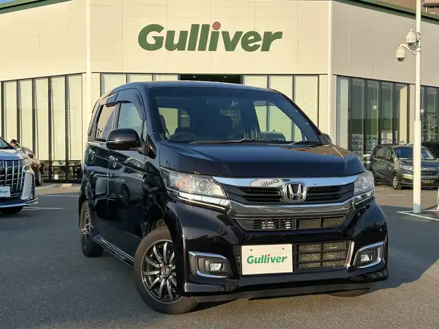 ホンダ Ｎ ＷＧＮ カスタム G Lパッケージ 長崎県 2016(平28)年 6.9万km プレミアムベルベットパープル・パール 社外ナビ（AM/FM/DTV/BT/USB/SD/DISC)/バックカメラ/ドラレコ前後/ETC/HDMI/クルーズコントロール/純正アルミ/フロアマット/ECON/ベンチシート/キセノンヘッドライト/ウィンカーミラー/アイドリングストップ