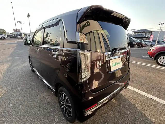 ホンダ Ｎ ＷＧＮ カスタム G Lパッケージ 長崎県 2016(平28)年 6.9万km プレミアムベルベットパープル・パール 社外ナビ（AM/FM/DTV/BT/USB/SD/DISC)/バックカメラ/ドラレコ前後/ETC/HDMI/クルーズコントロール/純正アルミ/フロアマット/ECON/ベンチシート/キセノンヘッドライト/ウィンカーミラー/アイドリングストップ